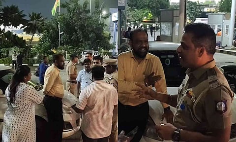 Frustrated driver rammed his car into the tollgate barrier&nbsp;