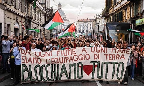 Pro-Palestinian protest (AP)