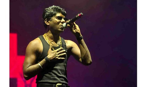 Malayalam rapper Hiran Das Murali, popularly known as Vedan (IANS)&nbsp;