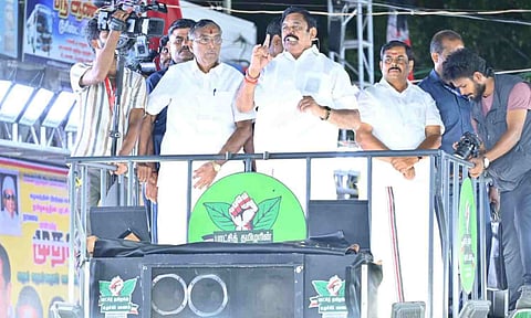 AIADMK chief Edappadi K Palaniswami&nbsp;