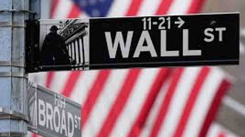 Wall Street in New York.