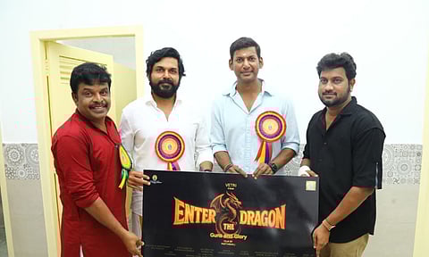 Vishal, Karthi unveil first look of Enter The Dragon