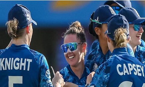 England women's team (Photo: ICC)