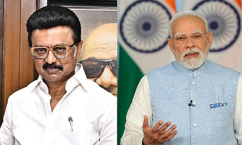 Chief Minister MK Stalin, Prime Minister Narendra Modi&nbsp;