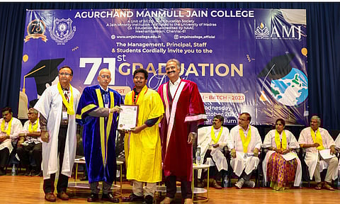 DT Campus: AM Jain College Graduation Day held