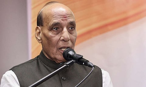 Defence Minister Rajnath Singh (PTI)&nbsp;