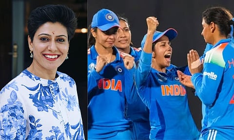 Anjum Chopra and the Indian Women's cricket team (Instagram: anjum_chopra/PTI)