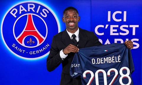 &nbsp;Ousmane Dembele (Photo: IANS)