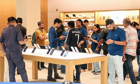 Apple store (Photo: IANS)