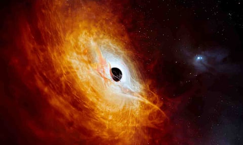 IIA astronomers' groundbreaking study confirms black hole activity suppresses the birth of new stars (AP)&nbsp;