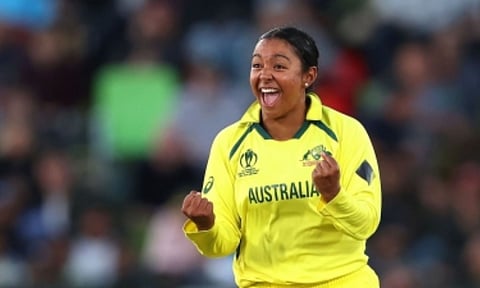 Australian cricketer Alana King (Photo: IANS)