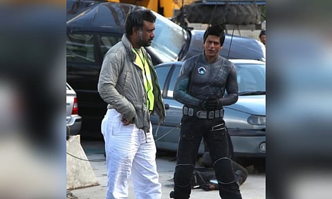 File image from the set of Ra.One (IANS)&nbsp;&nbsp;