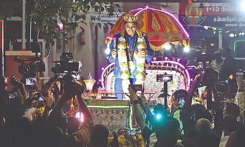 &nbsp;Kannagi Nagar’s Kabaddi star, R Karthika