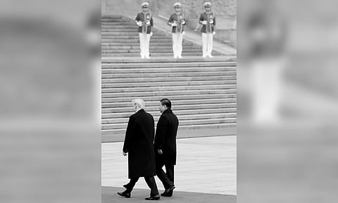 Donald Trump and Xi Jinping&nbsp;