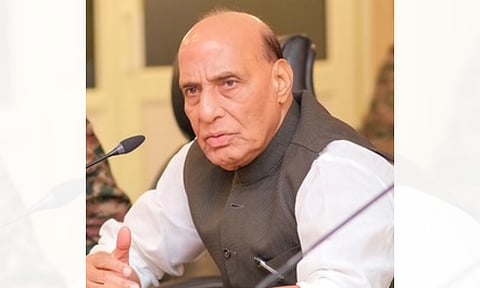 Defence Minister Rajnath Singh (IANS)
