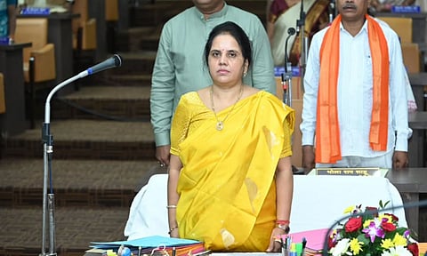 Mayor Meenal Choubey (insta/meenalchoubeybjp)&nbsp;