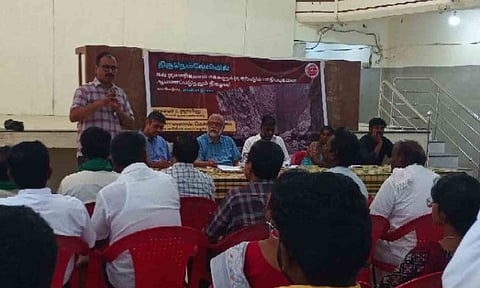 Take action on pro-quarry attackers in Tirunelveli, urges Arappor Iyakkam