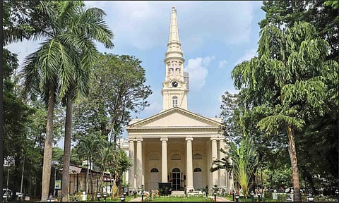 &nbsp;St George's Cathedral, the 210-year-old church, Chennai