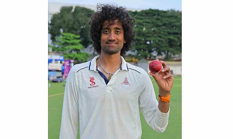 R Sai Kishore finished with figures of 5/150&nbsp;