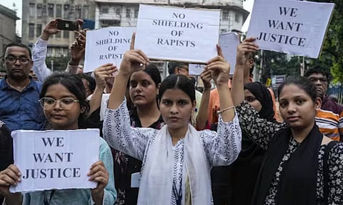 Rape protest