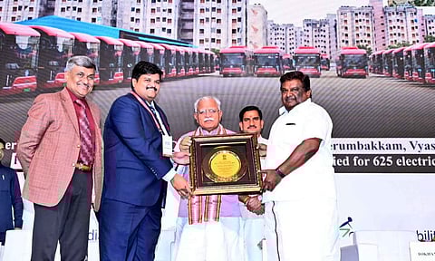 MTC Chennai wins national award for Best Public Transport System at UMI 2025