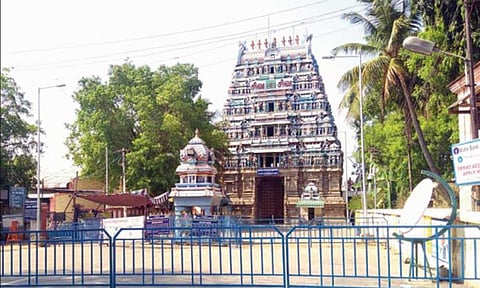 Sangameshwar temple at Bhavani in Erode district (Photo: Dina Thanthi)