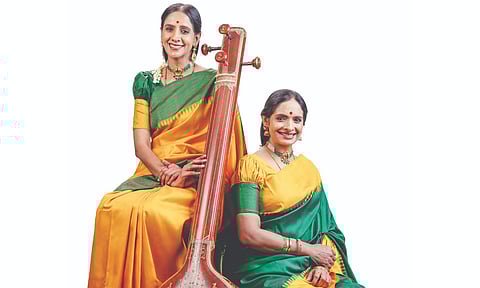Carnatic vocalists Ranjani-Gayatri
