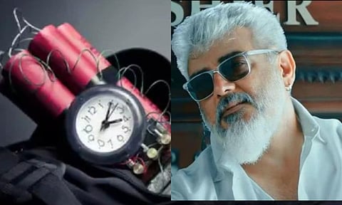 Actor Ajith's resident received bomb threat
