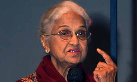 &nbsp;Actor Kamini Kaushal (IANS)