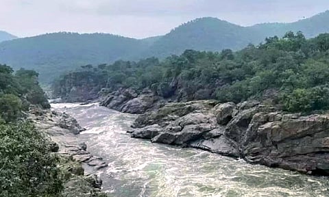 File photo of the Cauvery basin at Mekedatu