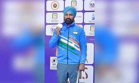 Gurpreet wins silver in 25m pistol; India finished third in final standings