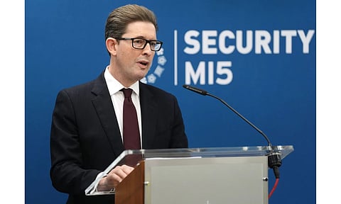 Director General of MI5, the UK’s Security Service, Ken McCallum (Photo: AP)