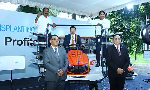 Escorts Kubota Limited introduced its third-generation Ride-On Rice Transplanters