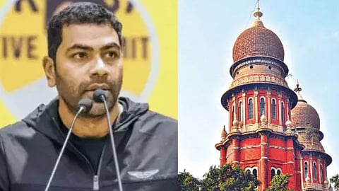 TVK leader Aadhav Arjuna, Madras High Court