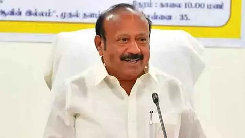 DMK leader MRK Panneerselvam 