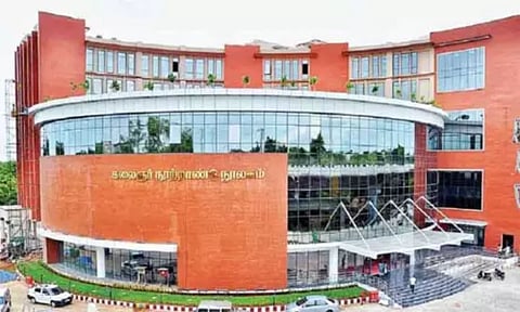Kalaignar Centenary Library, Madurai (Photo: Daily Thanthi)