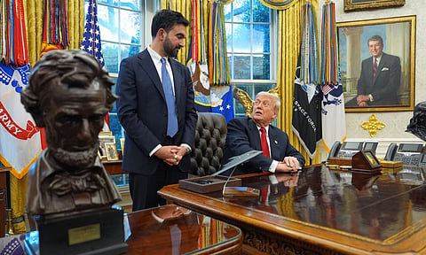 Donald Trump and Mamdani (PTI)