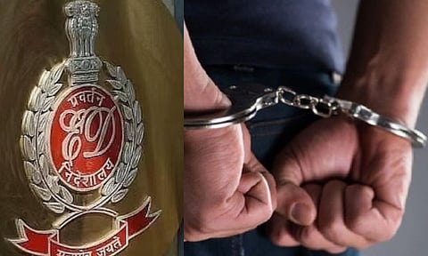 ED arrests realty director