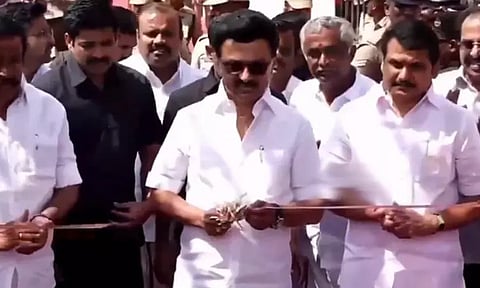Chief Minister MK Stalin inaugurated ‘Semmozhi Poonga’ on Tuesday&nbsp;