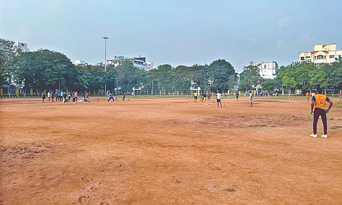 Somasundaram ground, one of the most popular landmarks in T Nagar, is often crowded with sports enthusiasts