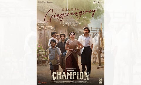 First single 'Gira Gira Gingiraagirey' from Champion (IANS)