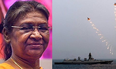 President Murmu to attend Navy Day celebrations in Kerala&nbsp;