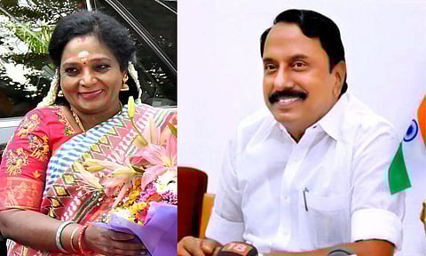 Tamilisai Soundararajan &amp; Sengottaiyan (PTI/ ANI)&nbsp;