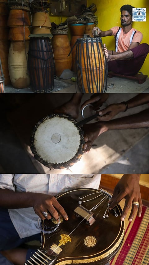 Margazhi season:  How Mylapore artisans handcraft their instruments