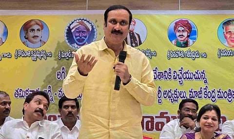 PMK president Anbumani Ramadoss (X)&nbsp;