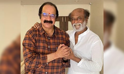 Director Suresh Krissna with Superstar Rajinikanth