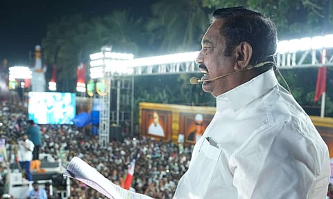 AIADMK general secretary Edappadi K Palaniswami&nbsp;