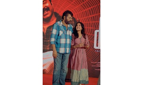 Actress Anikha Surendran &amp; Mammootty (IANS)&nbsp;