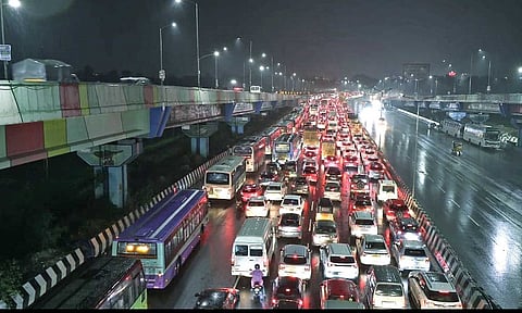 Visuals from the area