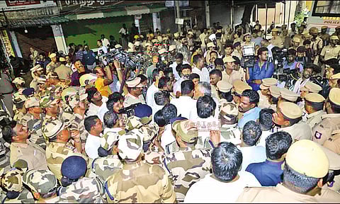 Visuals from the spot